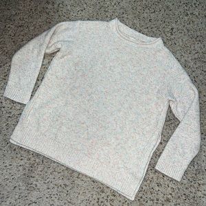 Lou & Grey Mock Neck multicolor Sweater